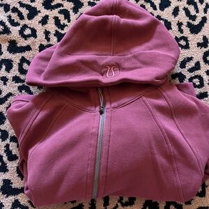 Lululemon Scuba 1/2 zip cropped M/L